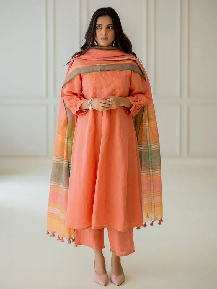 Muslin and Linen Stay Soft and Green