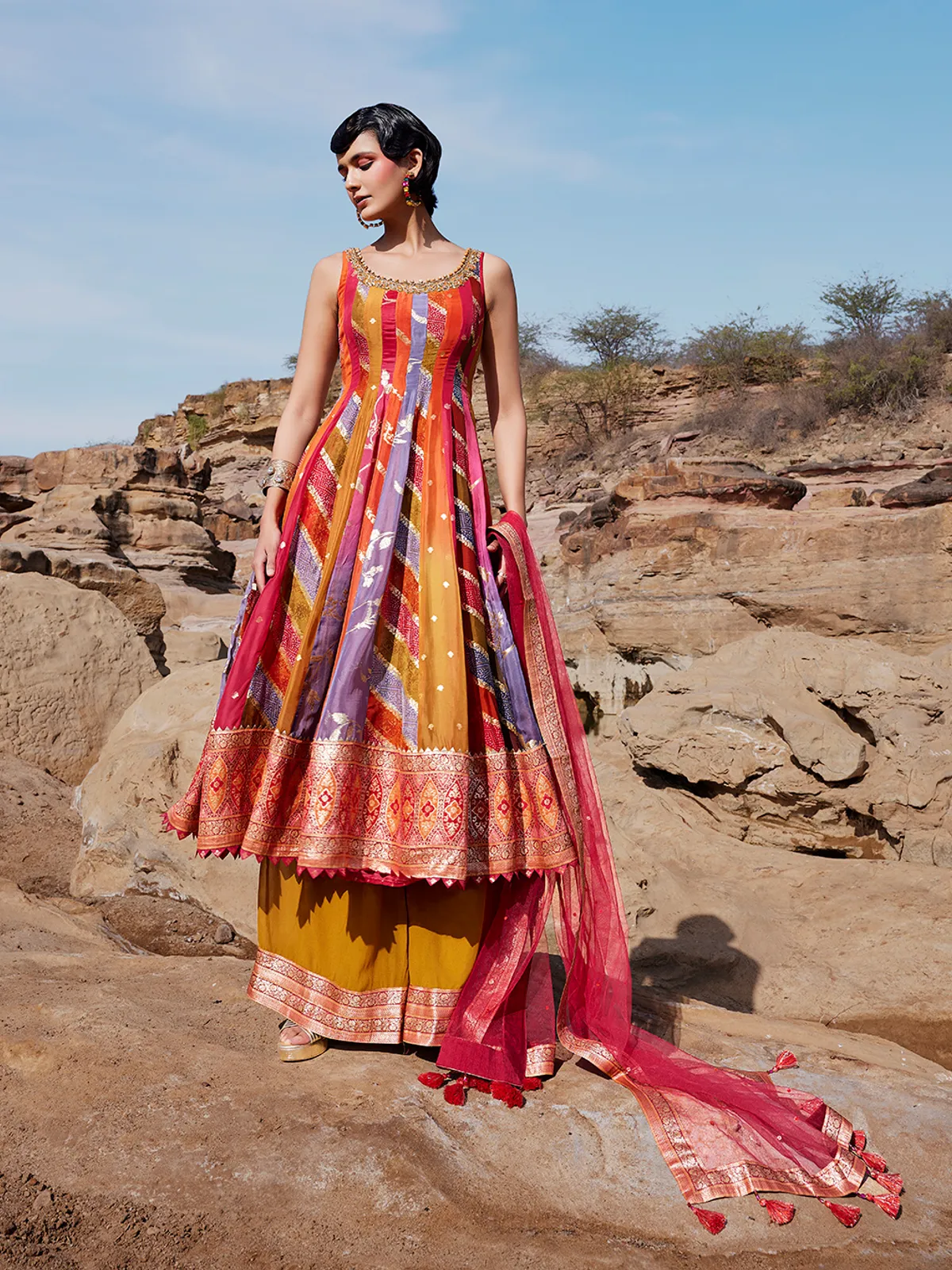 Organza and Georgette 