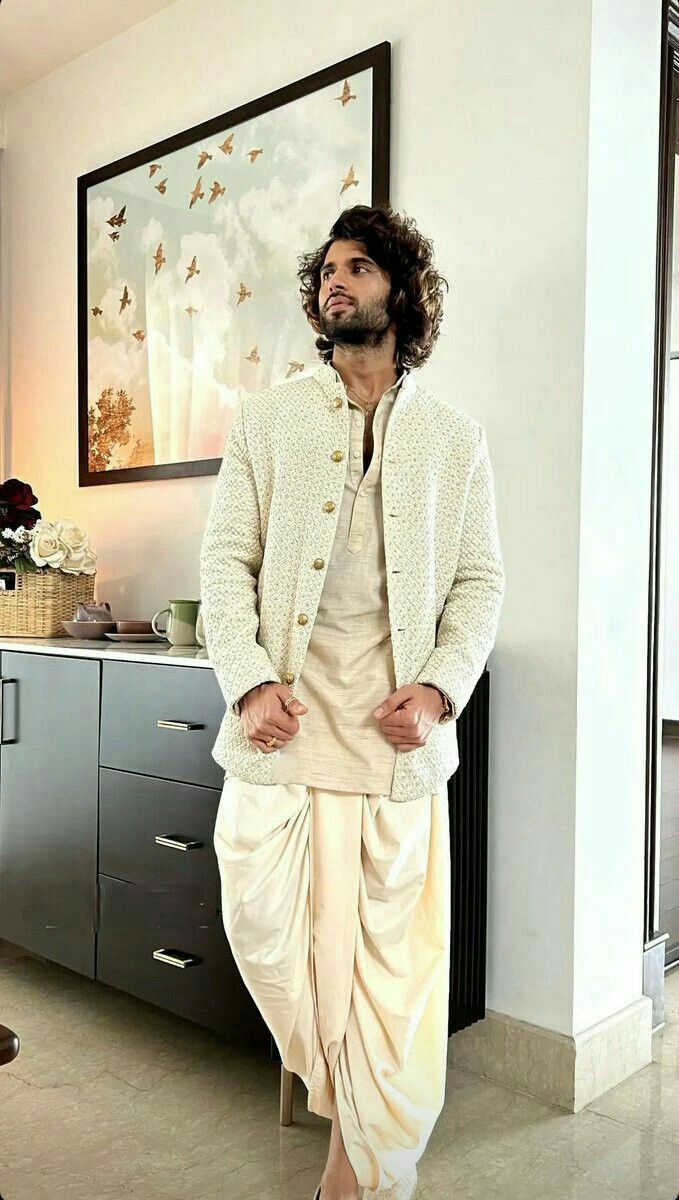 Jodhpuri Jacket with Dhoti or Kurta