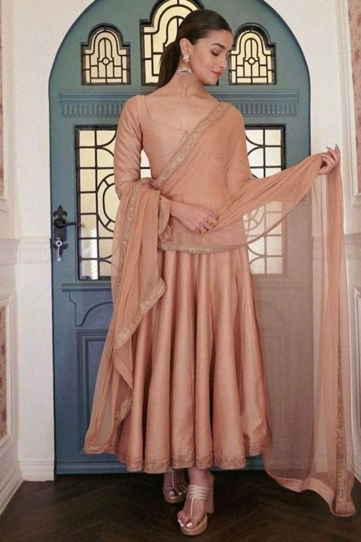 The Pastel Anarkali That Breathes