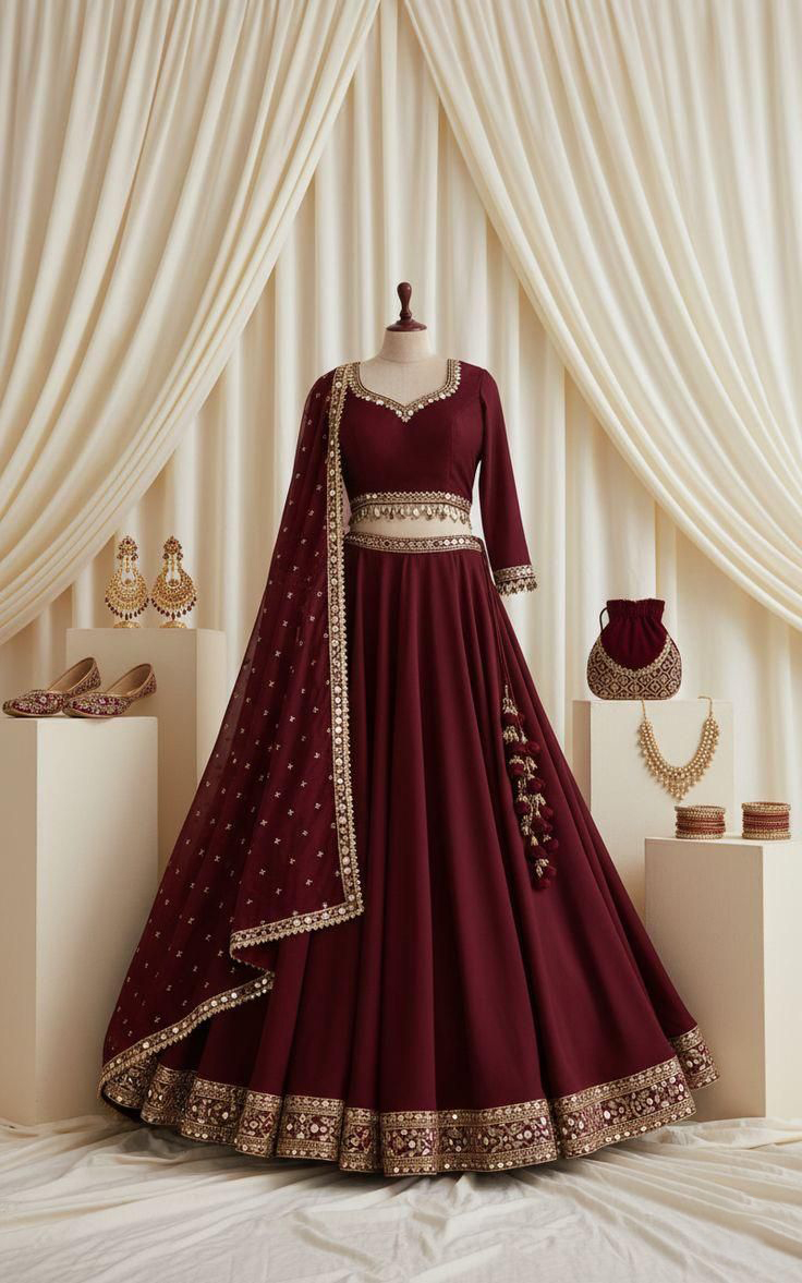Accessories That Complete the Lehenga Look