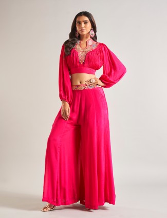 Blue lehenga choli in stunning silk