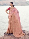 Pink dreamy layered festive drape