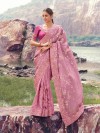 Onion pink intricate festive drape