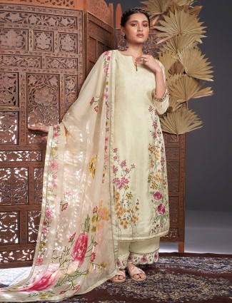 Onion pink lycra designer indo-western suit