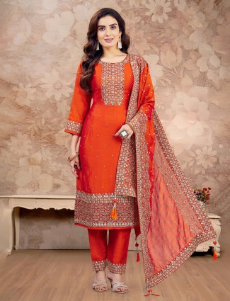 Onion pink lycra designer indo-western suit