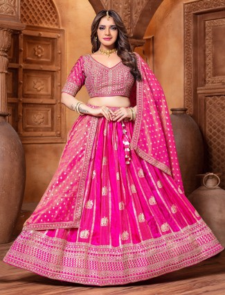 Onion pink lycra designer indo-western suit