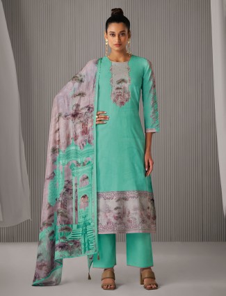 Onion pink lycra designer indo-western suit