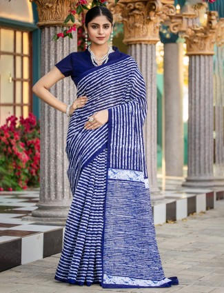 Golden radiance tissue silk saree with royal embellishments