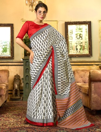 Golden radiance tissue silk saree with royal embellishments