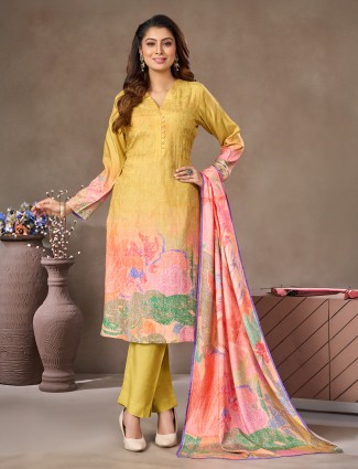 Onion pink lycra designer indo-western suit