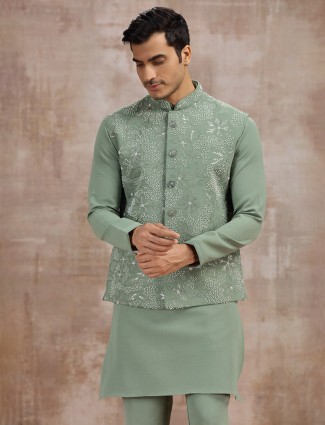 Wine silk royal wedding waistcoat set