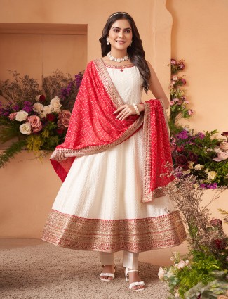 Onion pink lycra designer indo-western suit